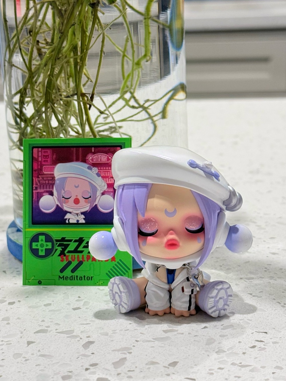 POP MART SKULLPANDA City of Night Series – Meditator Figure